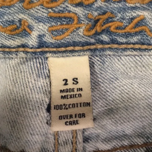 ABERCROMBIE & FITCH Womens Emma Very Distressed Jeans 25 - Picture 10 of 16